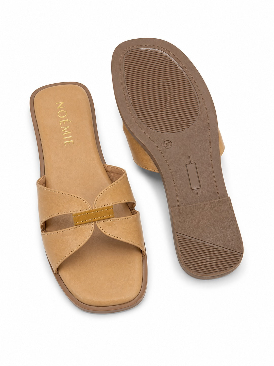 Colette Cross-Strap Slides