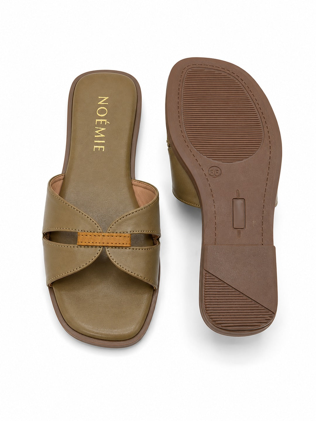 Colette Cross-Strap Slides